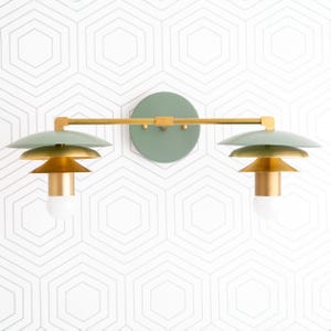 Vanity Lighting - Unique Lighting - Vanity Sconce - Eccentric Lighting - Wall Lamp - Model No. 5806
