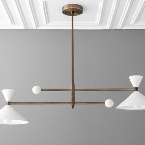 Chandelier Light-Articulating Lamp-Adjustable Lamp-Light Fixture - Model No. 2160 image 3