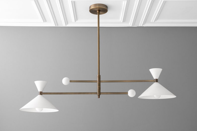 Chandelier Light-Articulating Lamp-Adjustable Lamp-Light Fixture - Model No. 2160 image 3