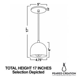 Pendant - Kitchen Lighting - Dome Light Fixture - Ceiling Light - Model No. 8906 image 6