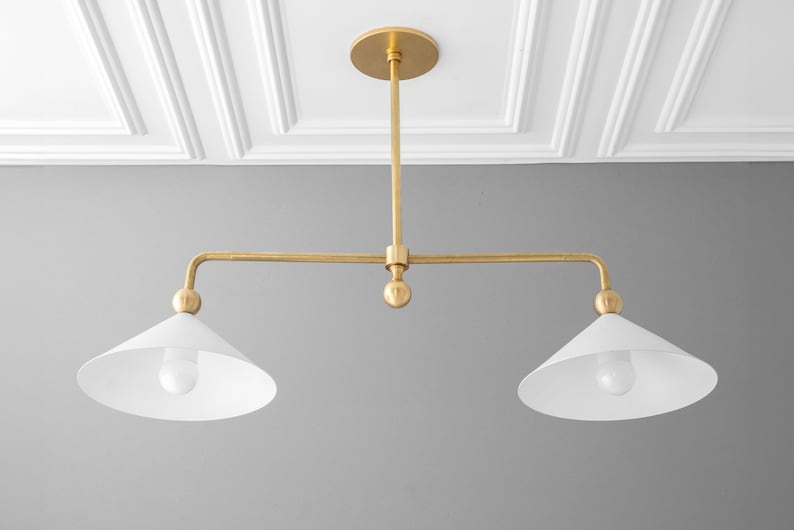 Chandelier Light-Cone Shade Light-Hanging Chandelier-Modern Lighting - Model No. 5301 image 2