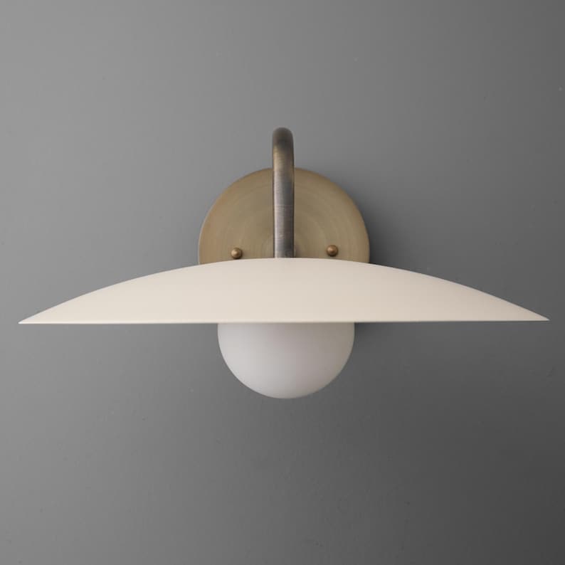 Sconce Light-Modern Wall Lamp-Brass Wall Sconce-Minimalist Sconce - Model No. 2162 image 3