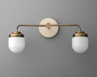 Vanity Light - Brass Vanity Light - Bathroom Sconce - Wall Light - Model No. 1147