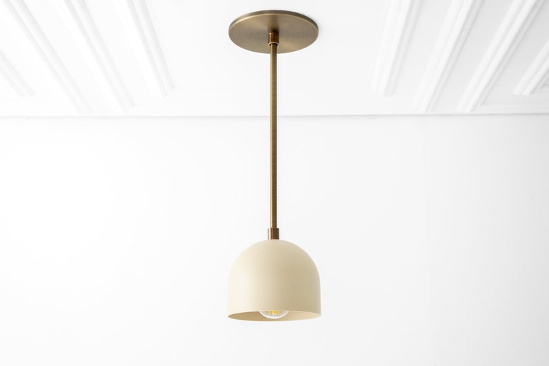 Pendant - Kitchen Lighting - Dome Light Fixture - Ceiling Light - Model No. 8906 image 2