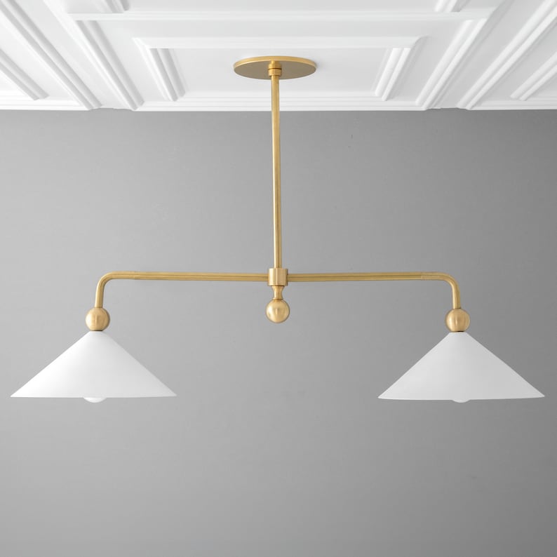 Chandelier Light-Cone Shade Light-Hanging Chandelier-Modern Lighting - Model No. 5301 image 1