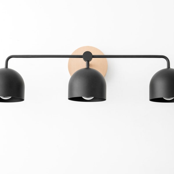 Black Vanity Light Etsy