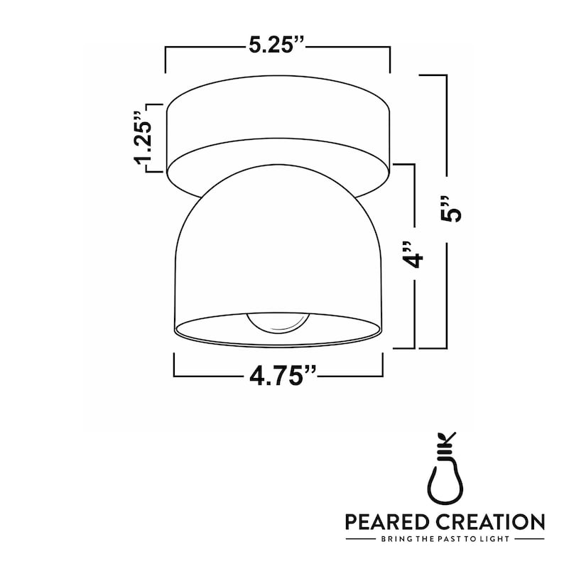 White Ceiling Light - Wood Light Fixture - Flush Mount Lighting - Modern Ceiling Fixture - Lighting - Model No. 1107 image 9