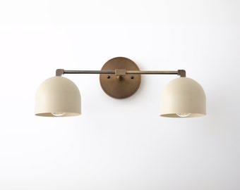 Vanity Light-Half Ball Shade-Light Fixture-Vanity Light - Model No. 0698