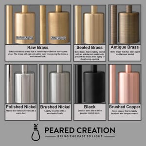 a series of different types of hair products