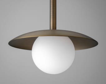 Pendant Light-Globe Pendant-Light Fixture-Hanging Lamp - Model No. 0969
