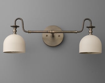 Vanity Light Light - Vanity Light - Bathroom Light - Brass Vanity - Model No. 1115