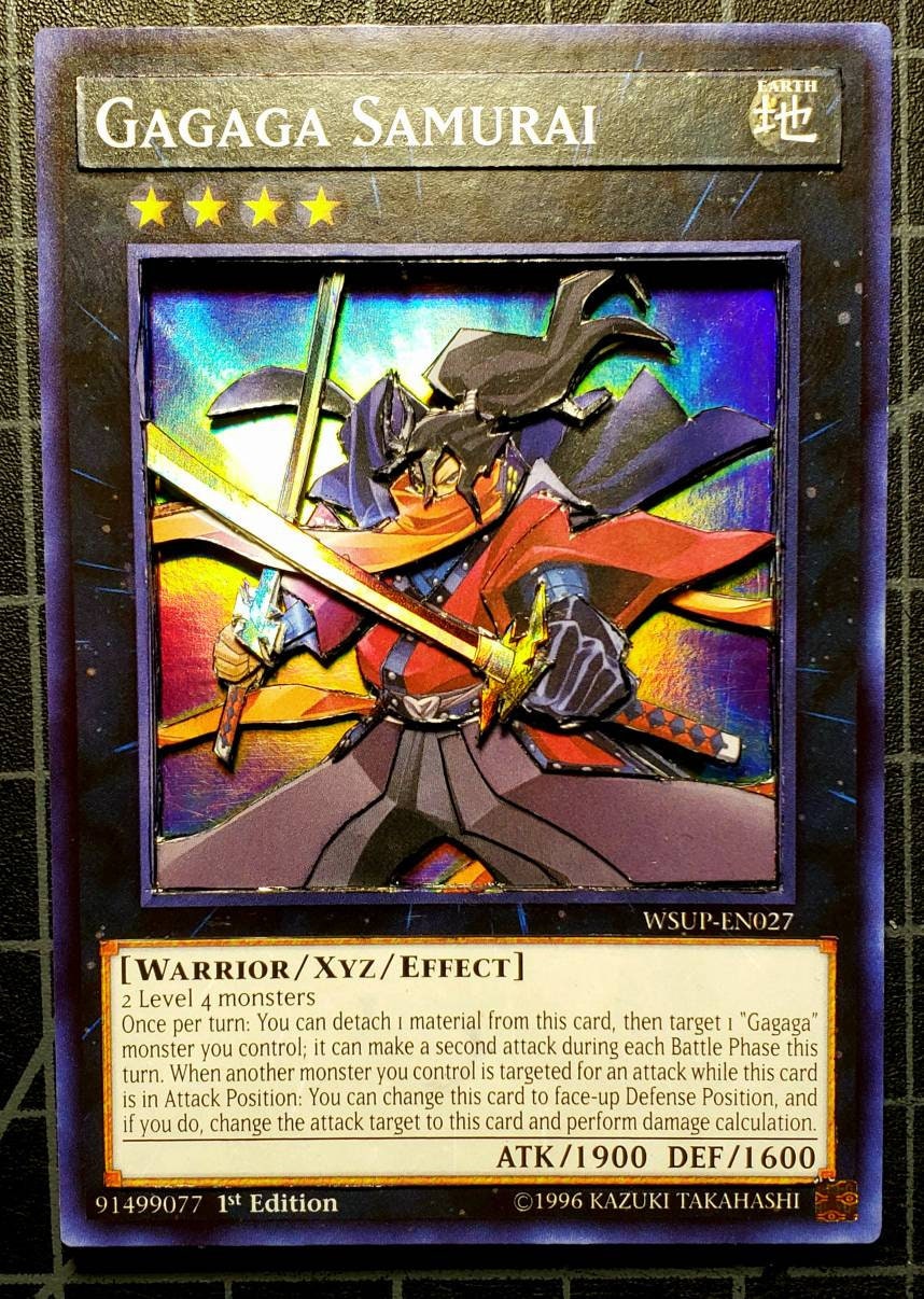 Yu-Gi-Oh! / Gagaga-Samurai / Super Rare / WSUP-DE027 (Neu Und Originalverpackt) In Lauerz Für