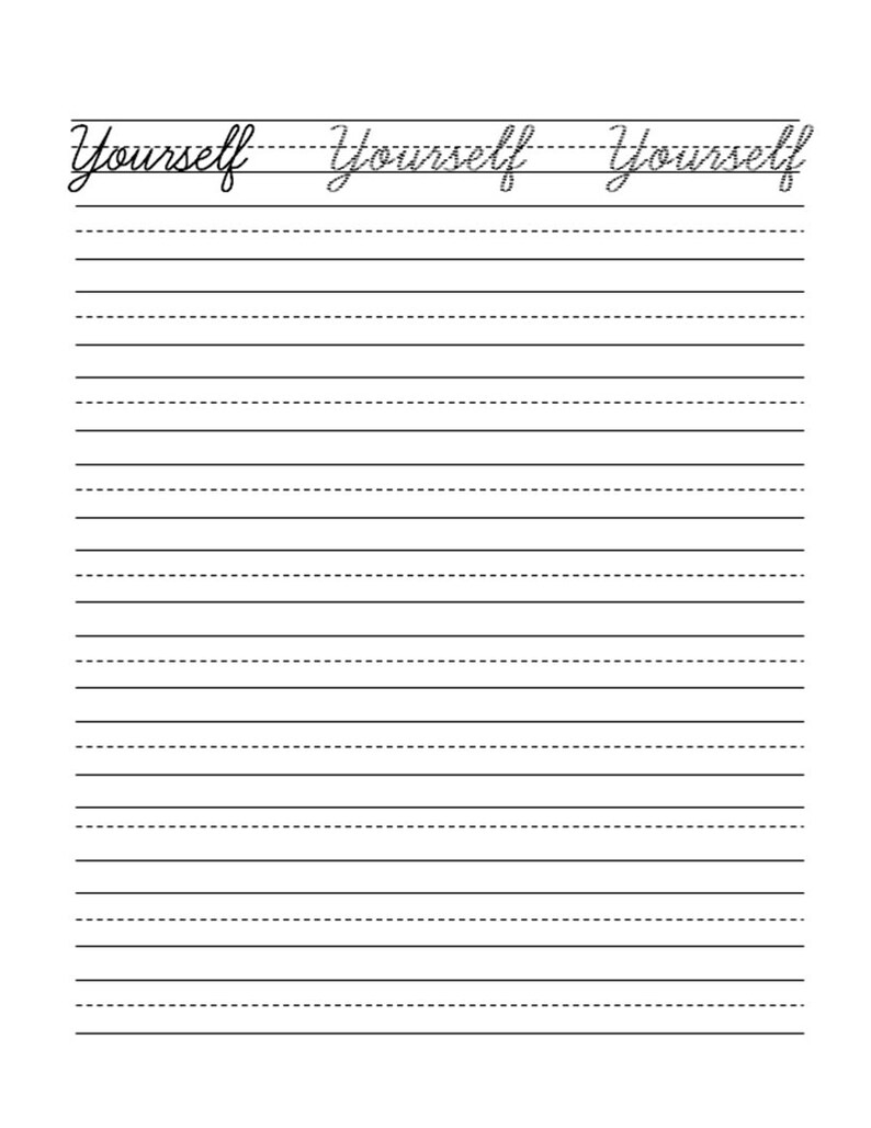 Cursive Words and Inspirational Quotes to Practice / 52pages - Etsy