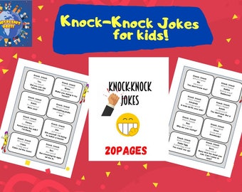 Printable Knock Knock Jokes for kids!!