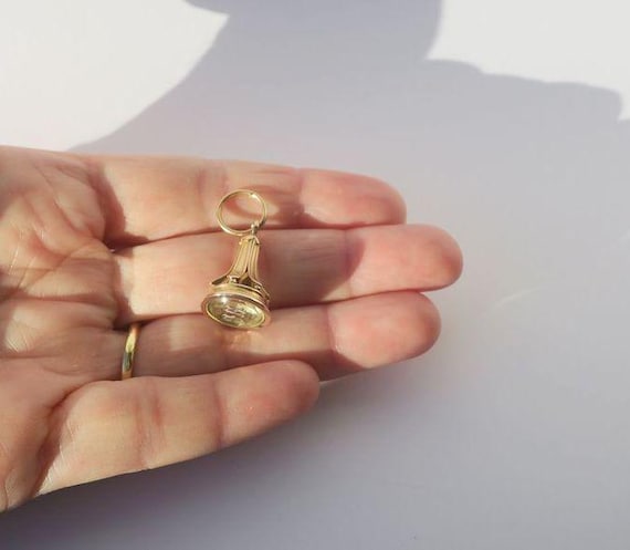 Rare pendentif sceau à cacheter ancien - Intaille… - image 8