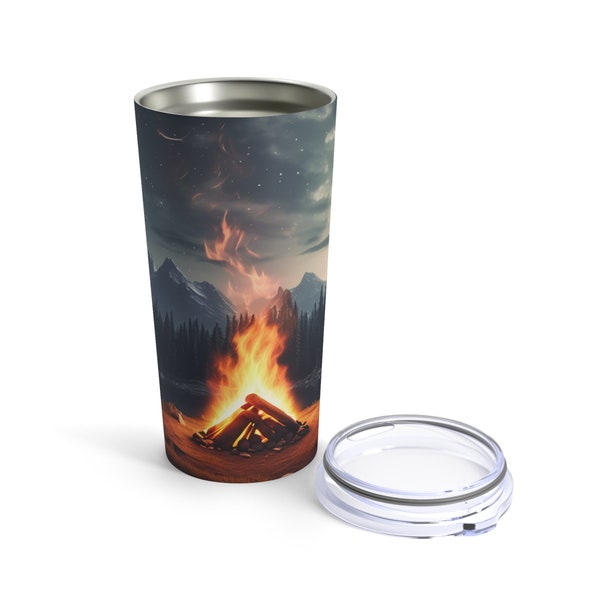 Gobelet de 20 oz pour feu de camp, camping en plein air