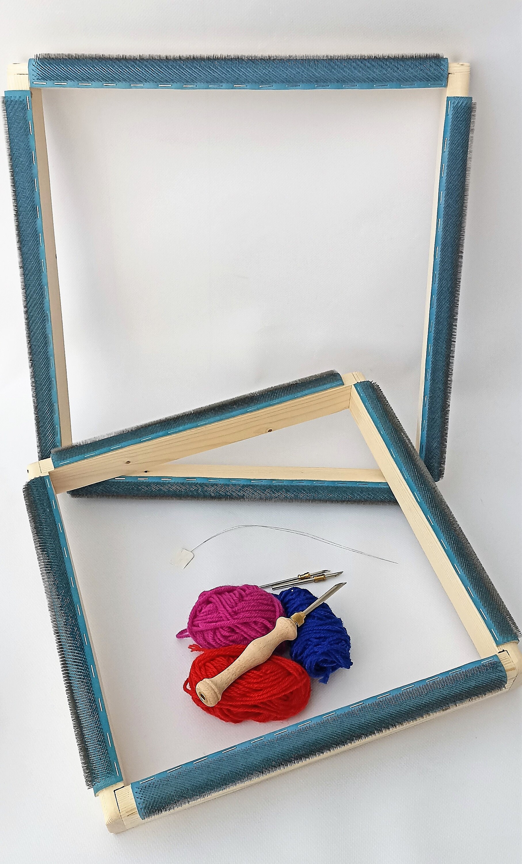 Rug Hooking Frame / Frame Lap / Punch Needle Frame / Gripper Frame for