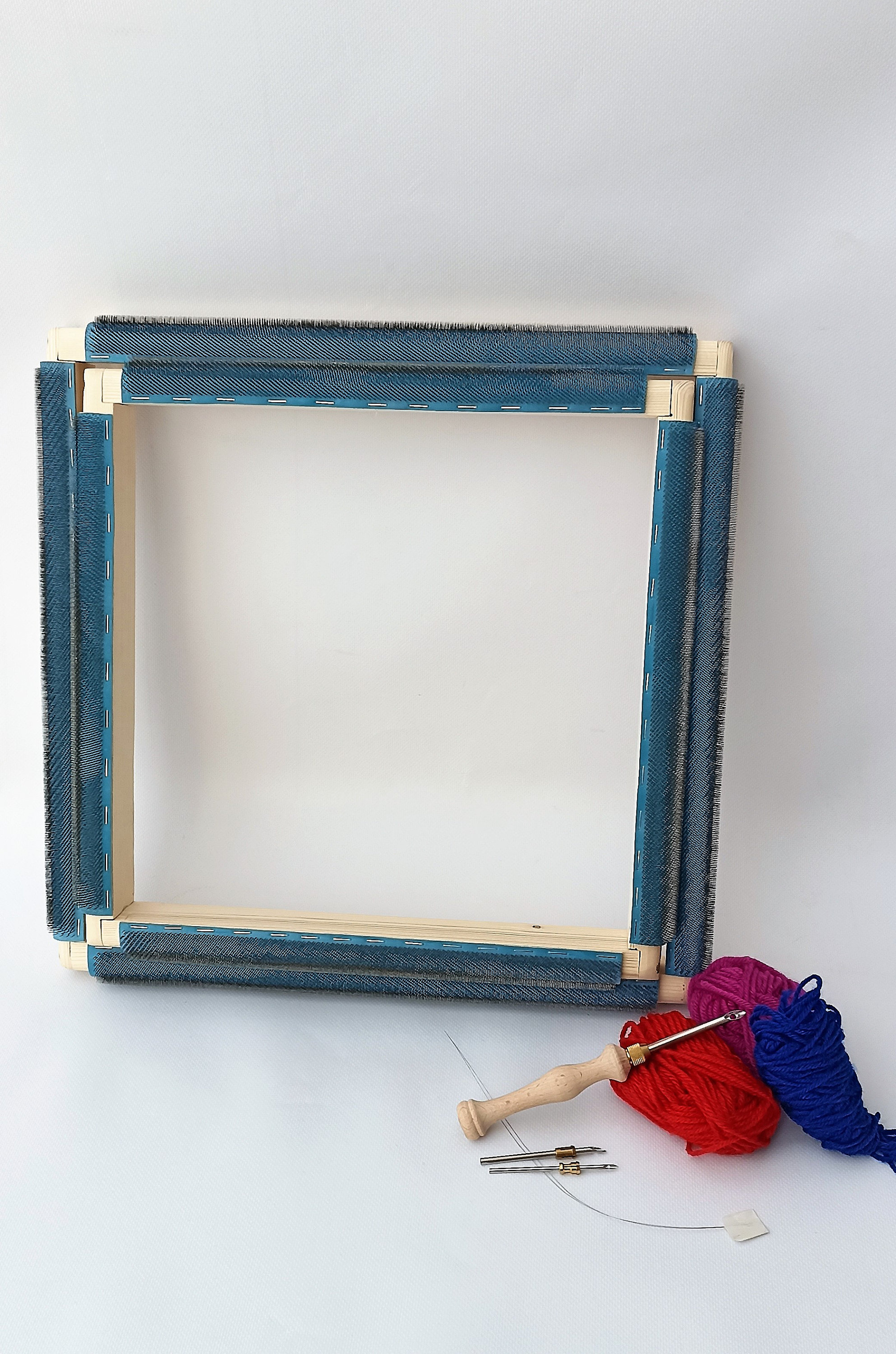 Rug Hooking Frame / Frame Lap / Punch Needle Frame / Gripper Frame for