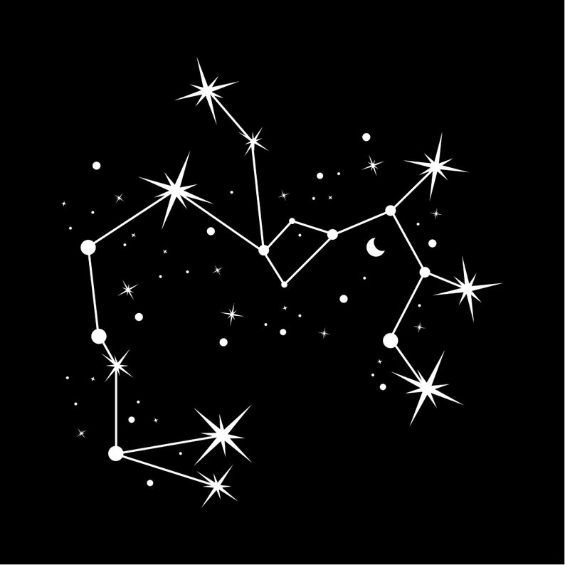 Astrology Air Sign Sticker Pack SVG Files for Personalization Etsy