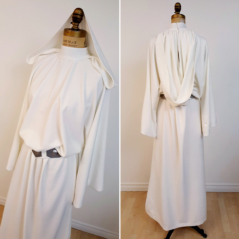 princess leia dress pattern free DIY Princess Leia Costume Free Pattern Tutorial Fleece Fun