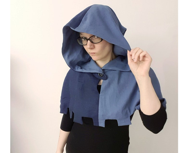 Sewing Pattern Medieval Hood 3 Different Models Etsy Australia