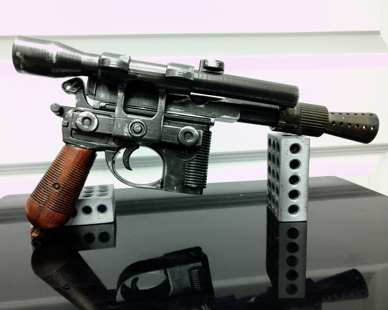 3D Print File Han Solo Blaster STL File - Etsy