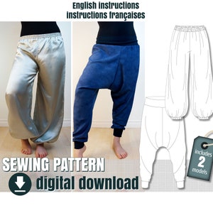 Harem Pants Patterns – Standing the Test of Time – Sewing Ideas
