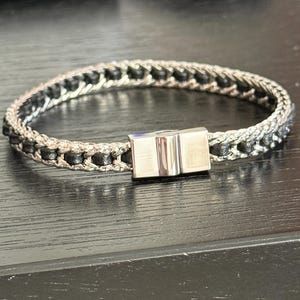 Silver Stainless Steel Bracelet for Men