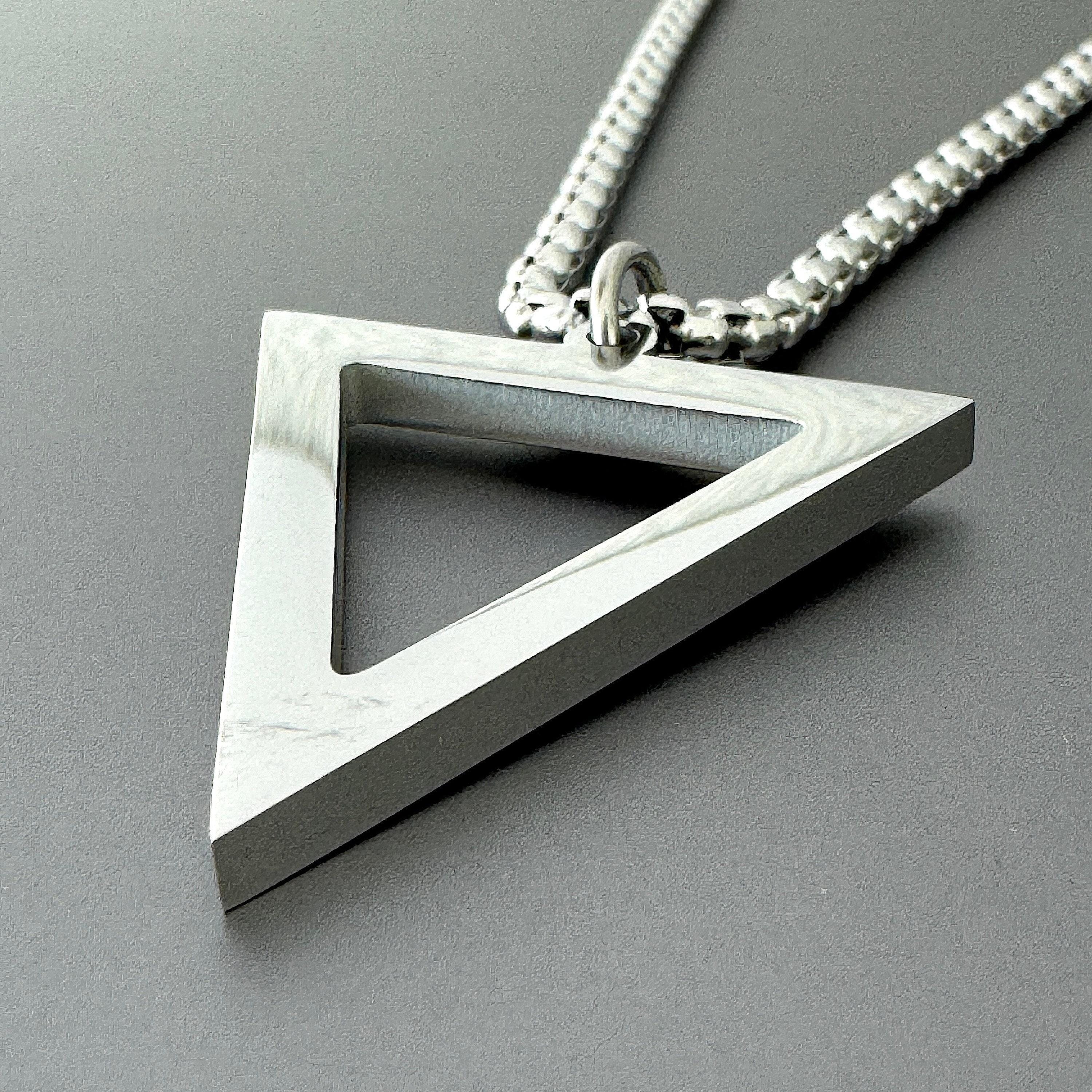 Pendant Necklace | Stainless Steel Jewelry | Modern