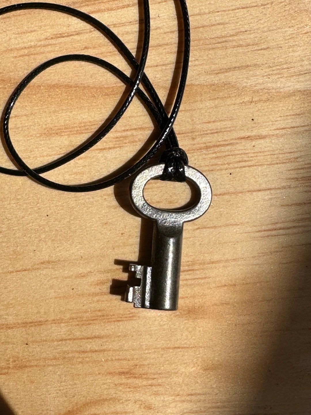 Necklace for Men Vintage Key Pendant Necklace Upcycled Etsy