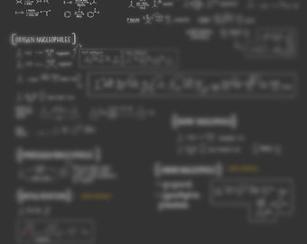 Notes de réaction d'aldéhyde et de cétone