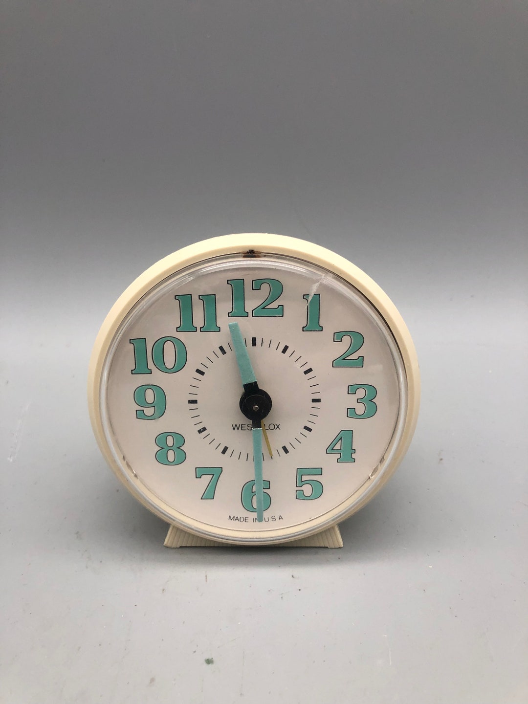 Vintage Westclox Wind up Alarm Clock. Etsy