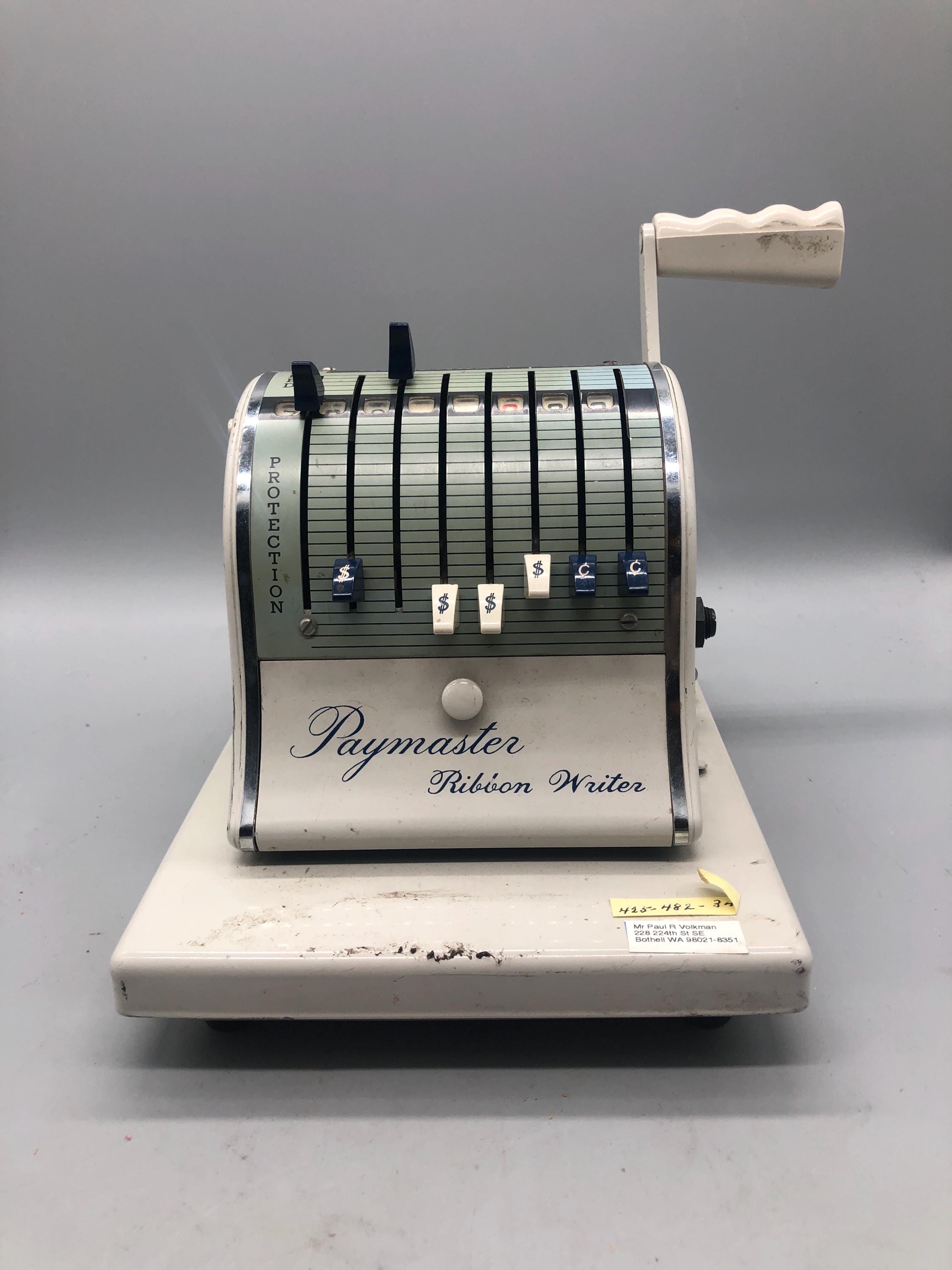 Vintage Paymaster - Etsy