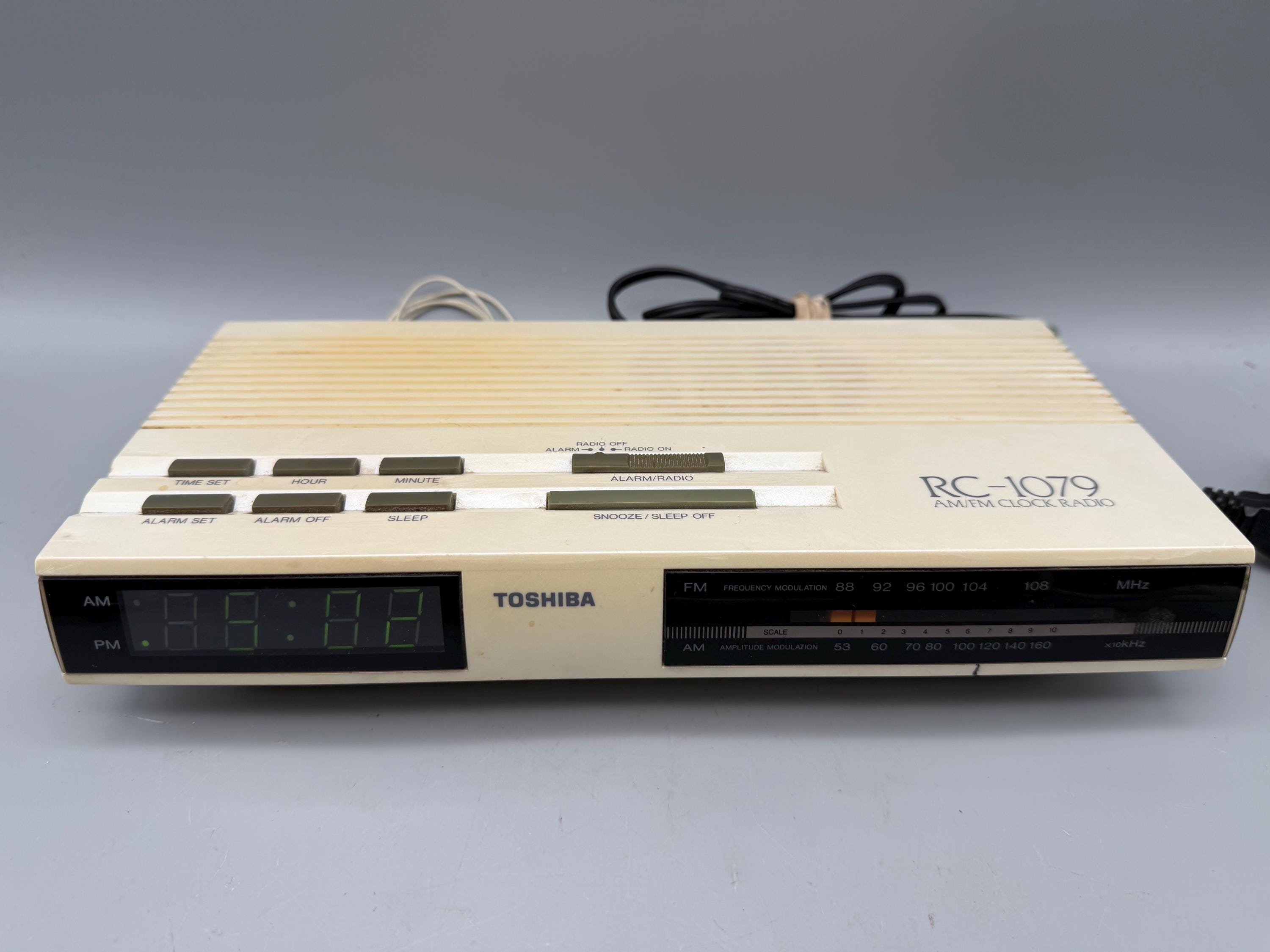 Toshiba Clock - Etsy