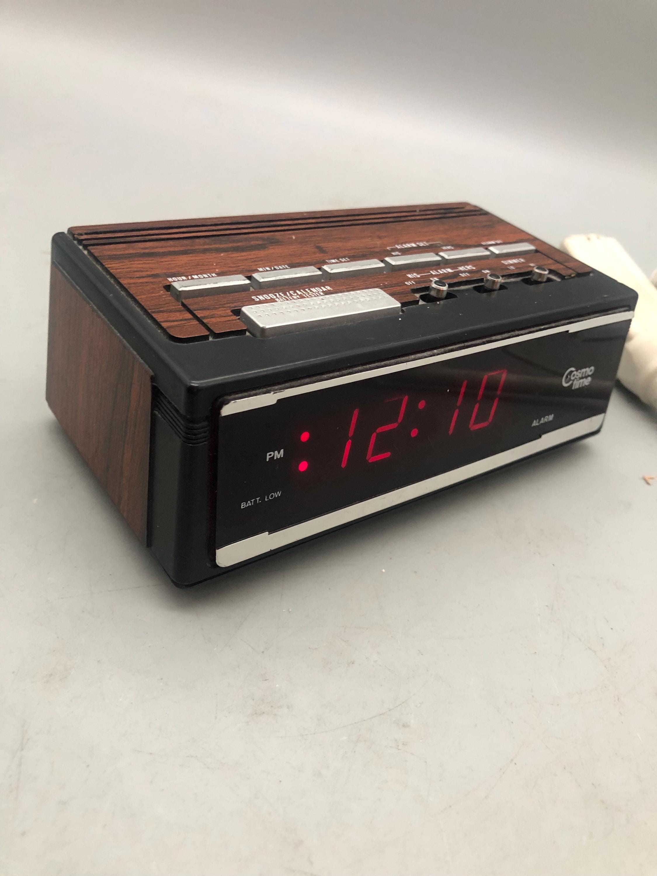 Vintage Cosmo Time Alarm Clock. - Etsy