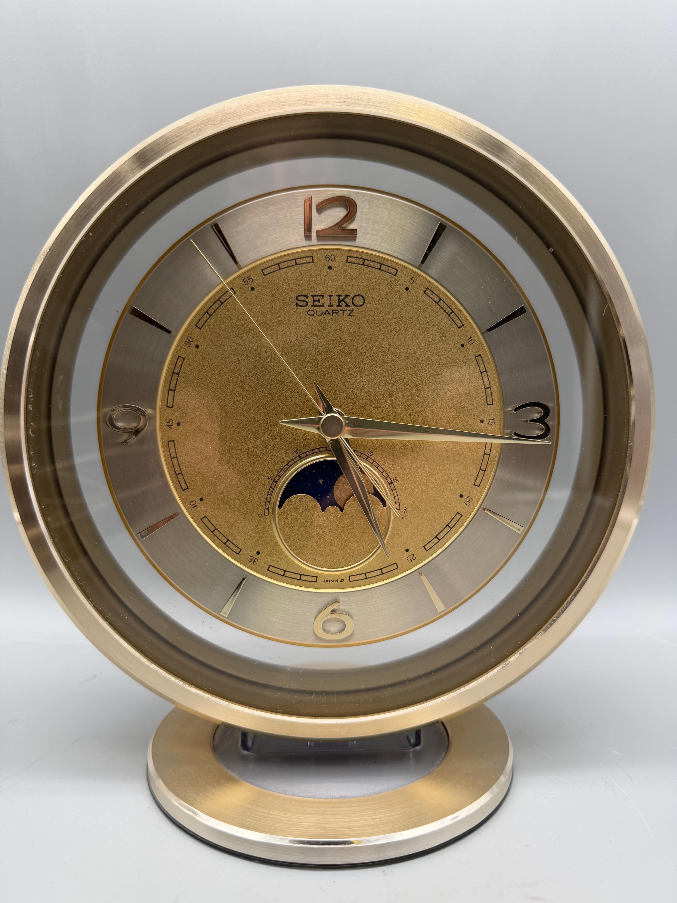 Vintage Seiko Desk Clock - Etsy