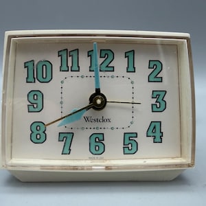 Westclox Electric Clock - Etsy