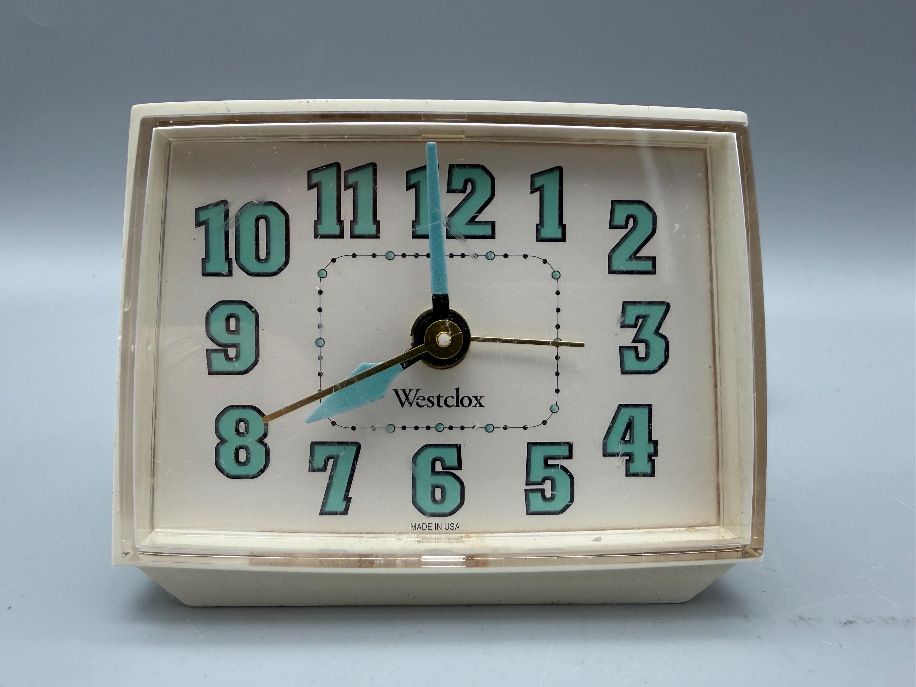 アメリカ製 50's？ WESTCLOX electric ヴィンテージ 時計 Westclox Electric Alarm Clock - Etsy