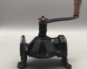 Vintage Arcade cast iron coffee grinder attachment.