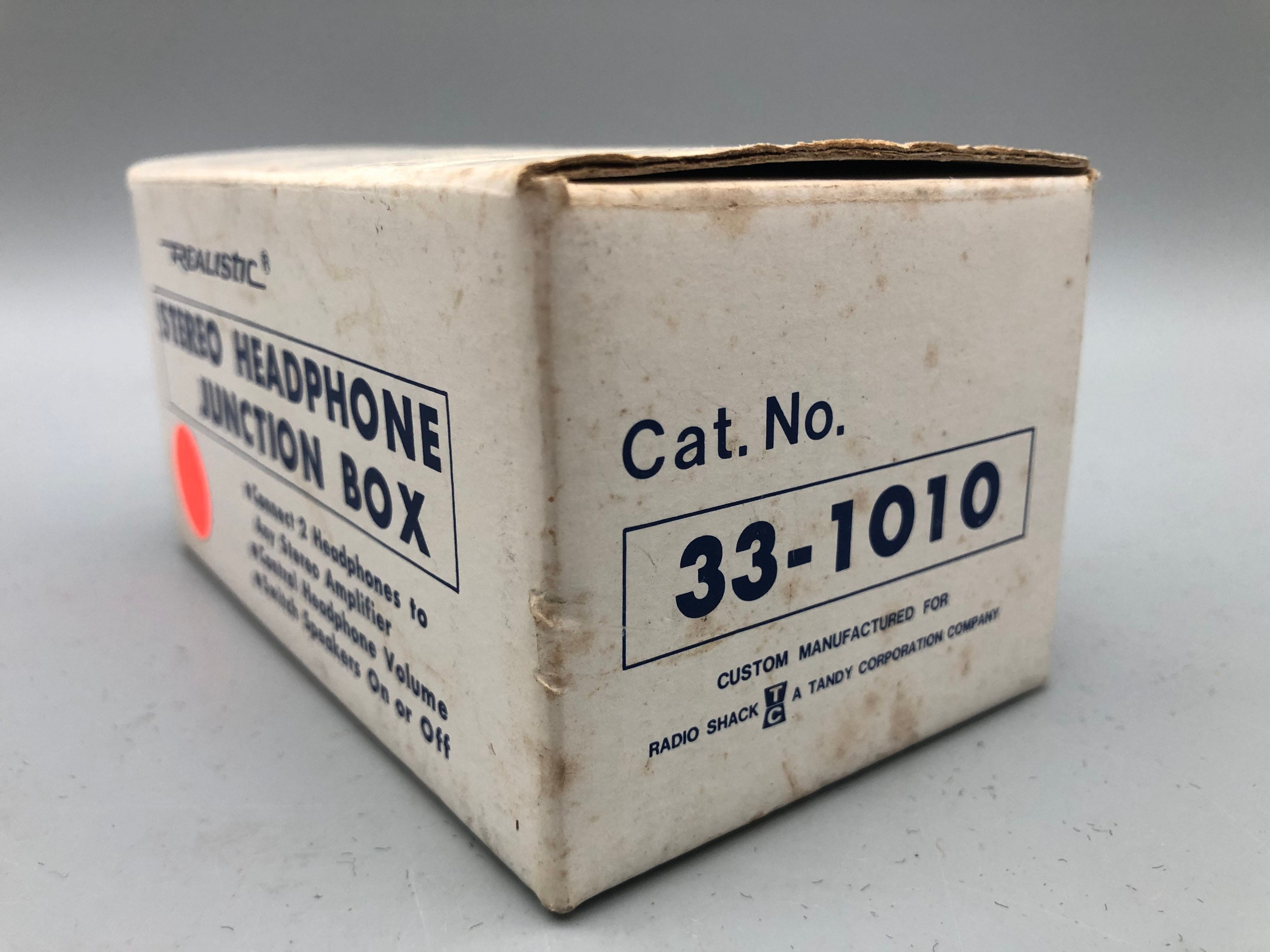 Vintage Reslistic Stereo Headphone Junction Box. No. 331010. Etsy