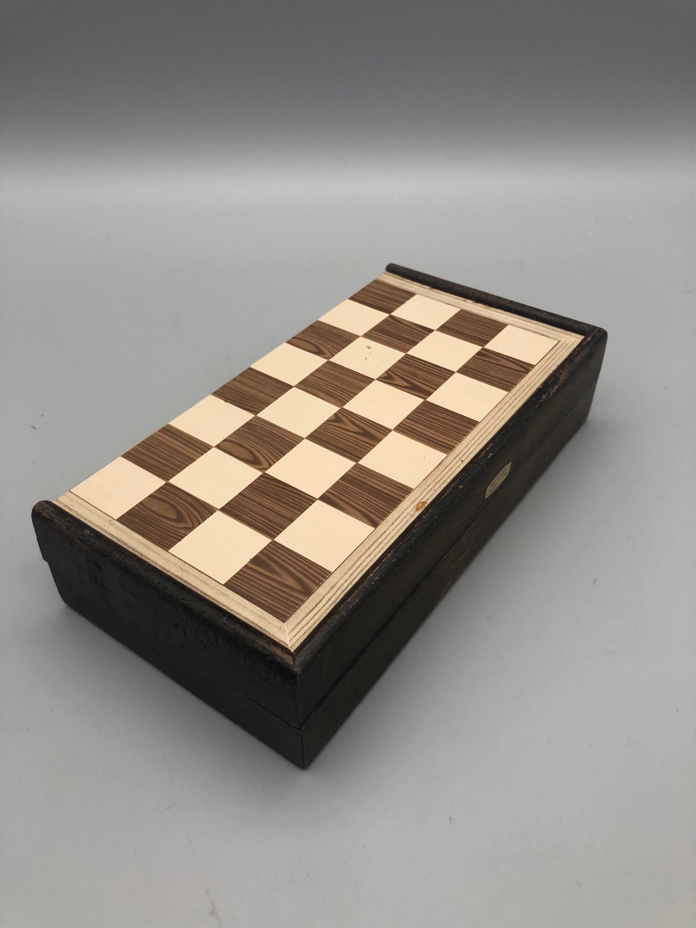 Wooden Chess Set in a Hinged Case - Irish Creative Stamping Ltd.