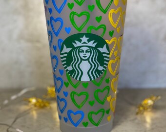 Love is Love Cold Cup, Color Changing, Starbucks