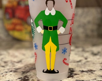 Buddy the elf-Reusable Starbucks cup