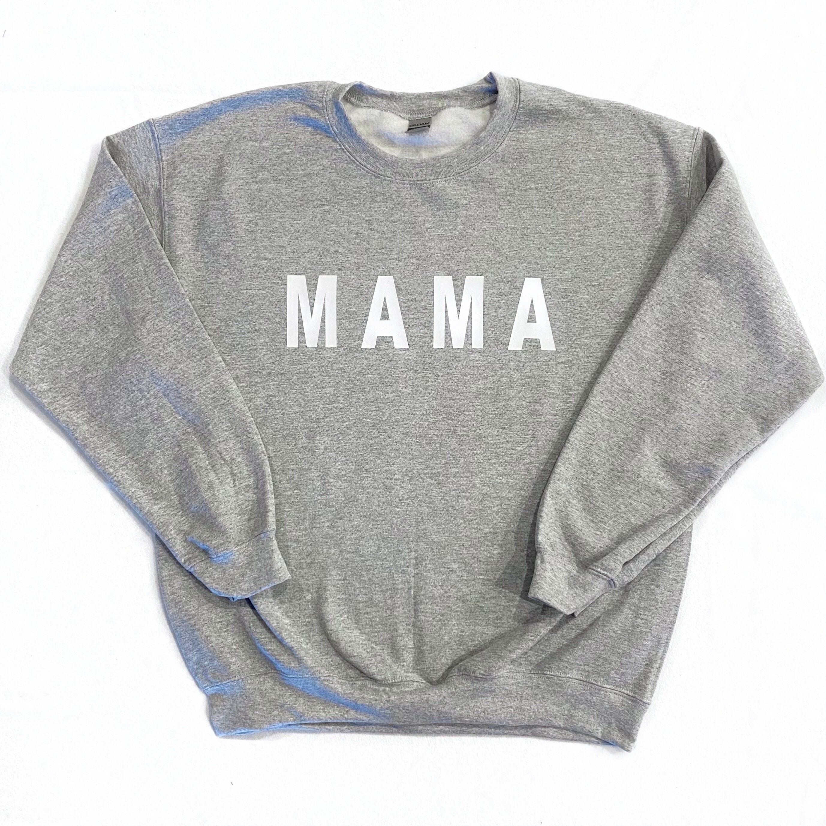 MAMA bold crewneck sweatshirt | Etsy