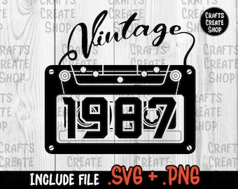 Download Vintage 1987 Svg Great For Vinyl Svg And Png File Almost All Original Parts Funny Quotes Svg Vintage 1987 Birthday Svg Art Collectibles Digital Prints Timeglobaltech Com