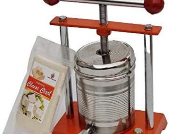 Tincture Press 1kgs with Cheese Cloth and Silicon Food Grade Pipe