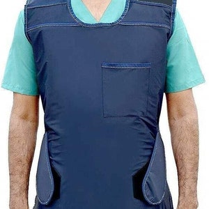 Lightweight X-Ray Lead Apron Equivalency 0.25 mm Core Material Lead Vinyl image 1