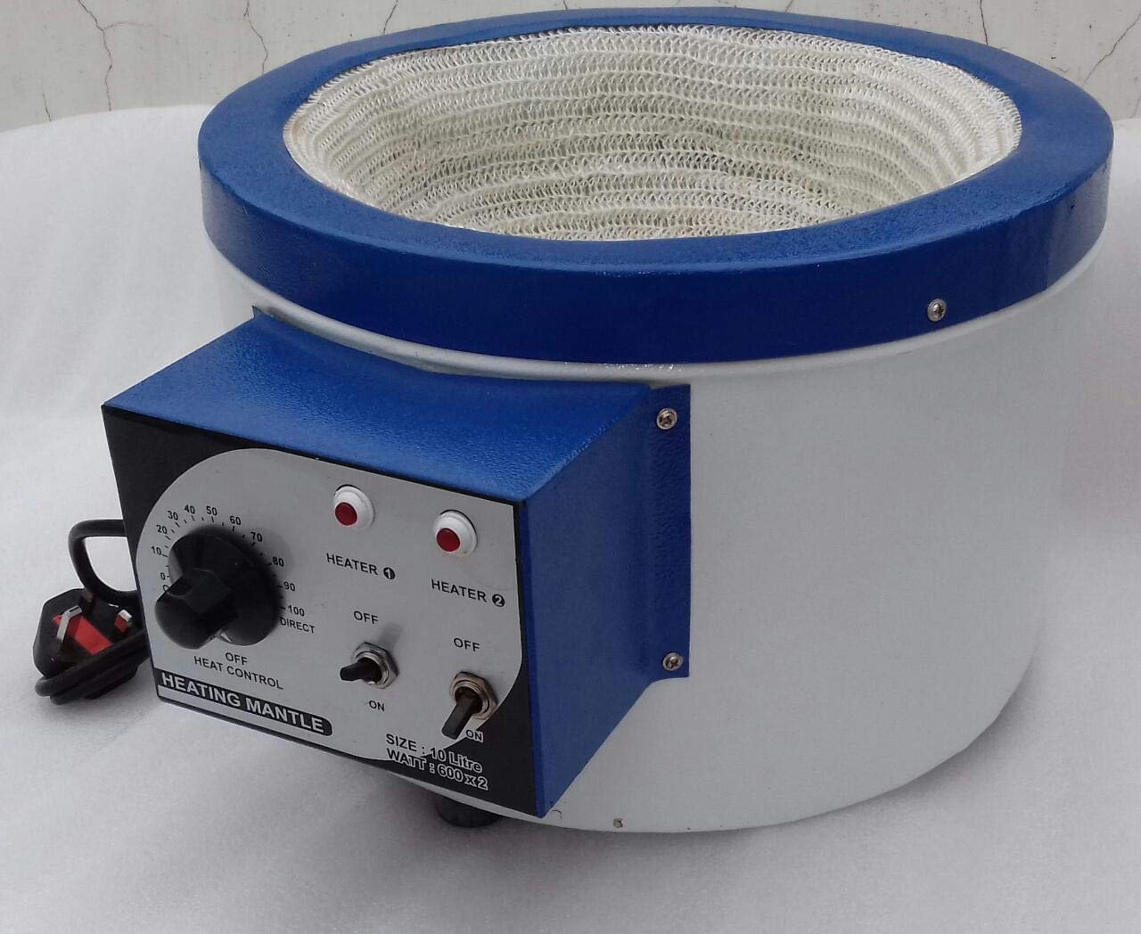 110v Heating Mantle 10000 mL / 10 Lt 600 x 2 Watt Etsy
