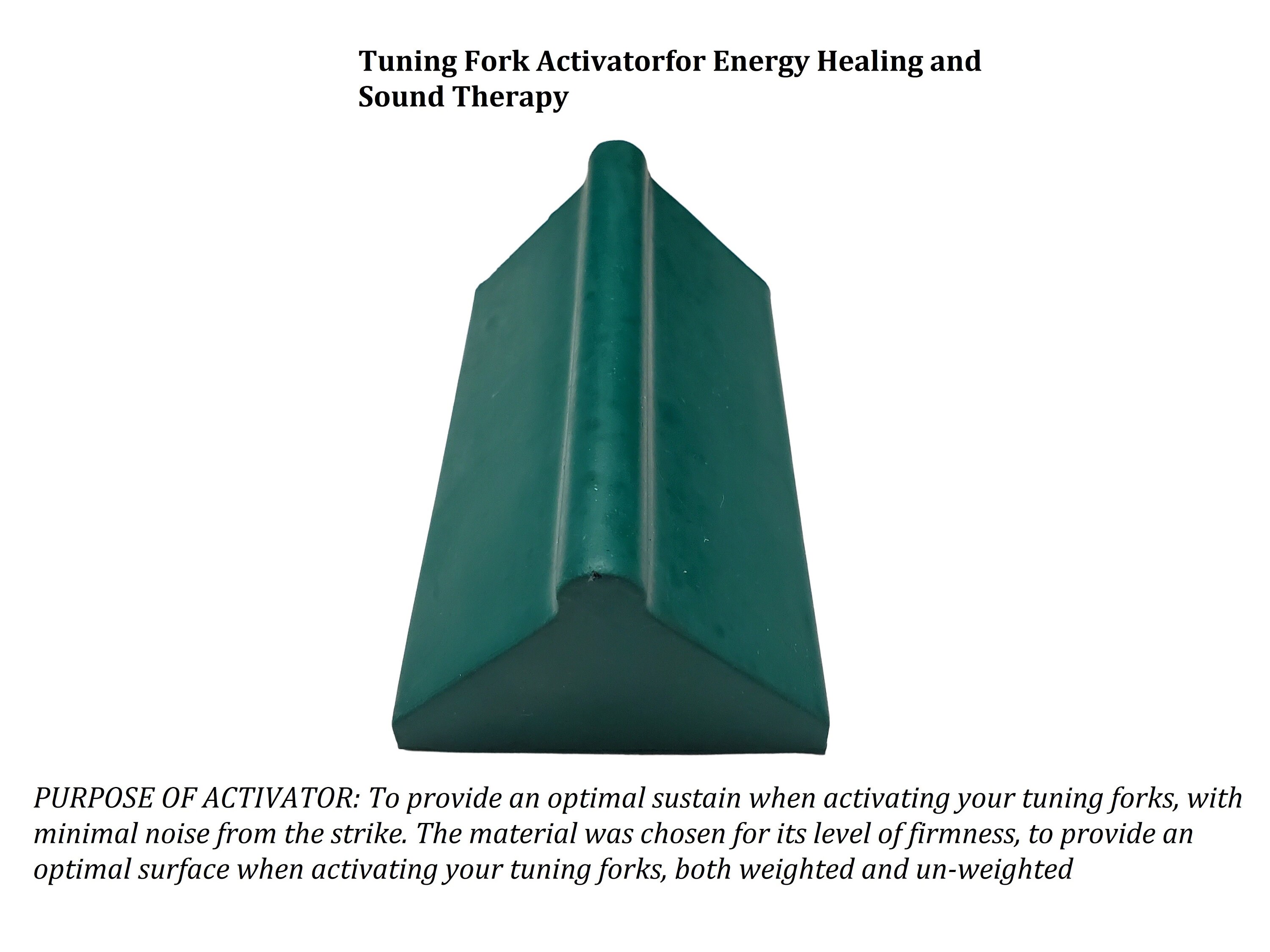Tuning Fork Healing Activator, Minimal Noise Supported Tone Accessory