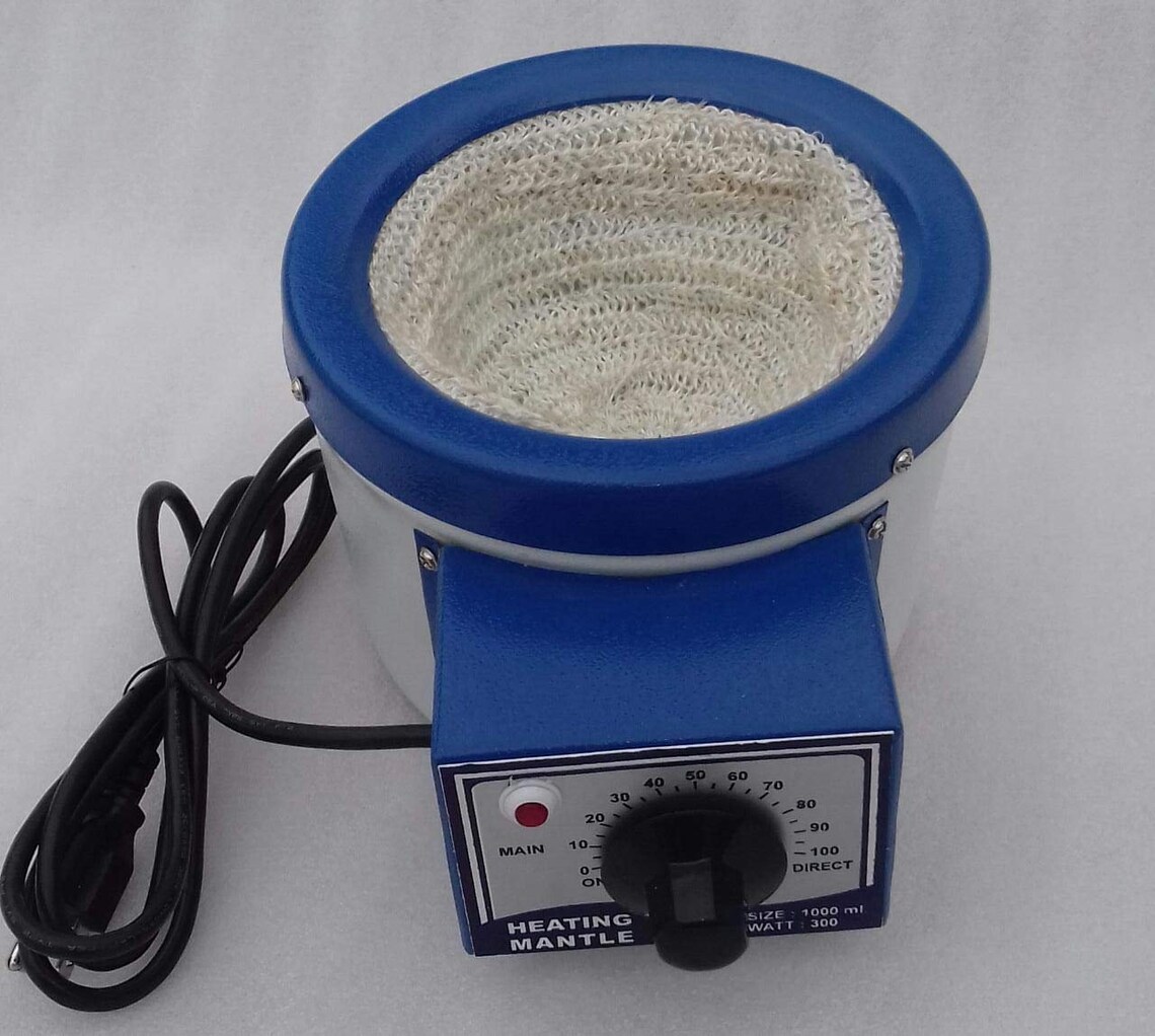 110v Heating Mantle 1000ml / 1 LTS 300 Watt. Overall Size Etsy